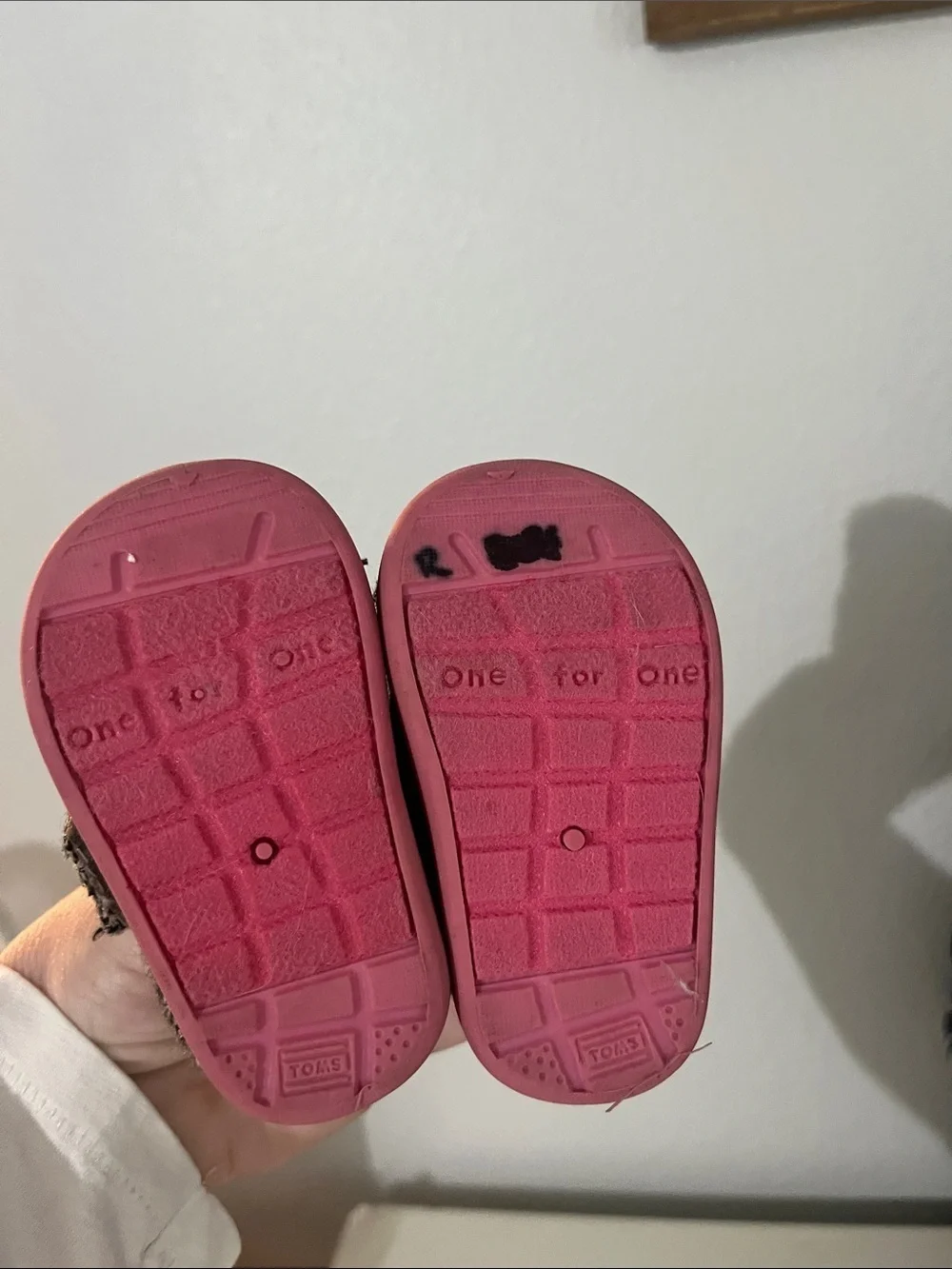 Toms Baby Girls Tweed Shoes Size T3